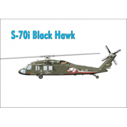 Magnes śmigłowiec S-70i Black Hawk